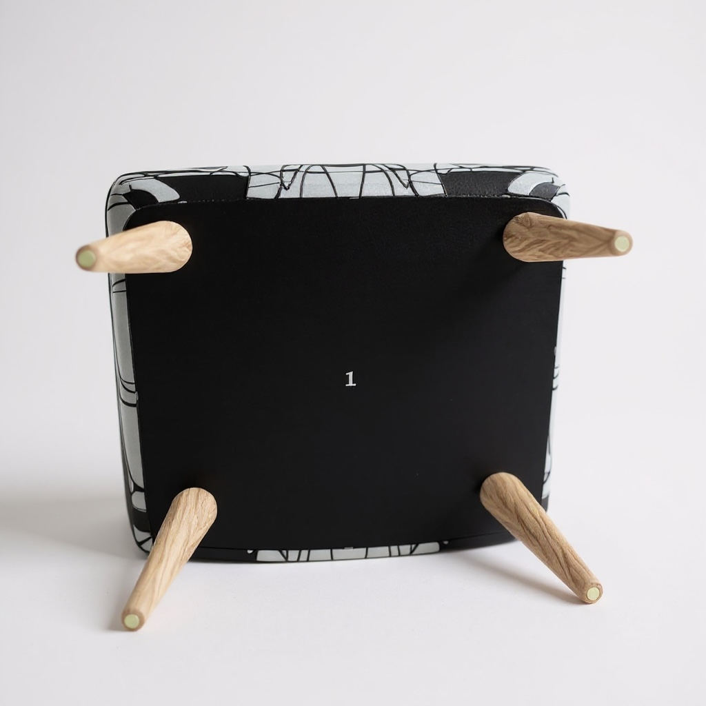 Fauteuil détail velours